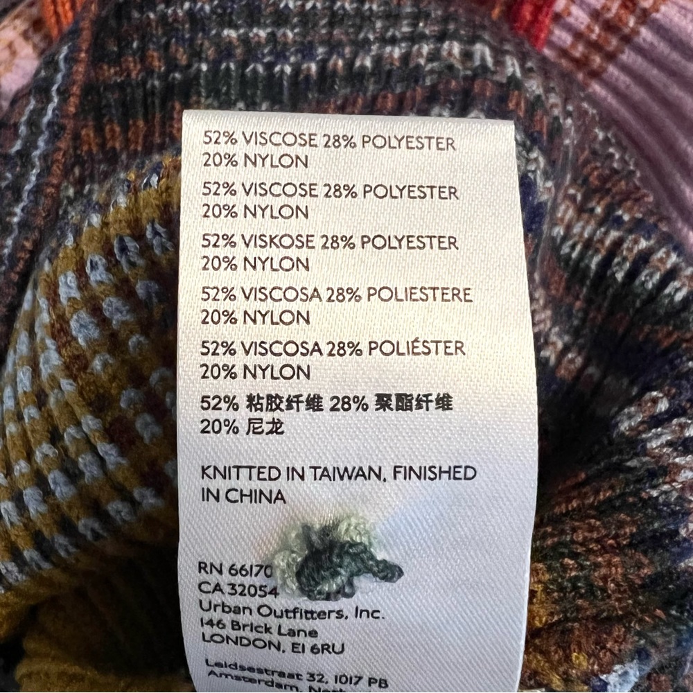 NWT Anthropologie Space-Dyed Knit Midi Dress - Picture 10 of 11